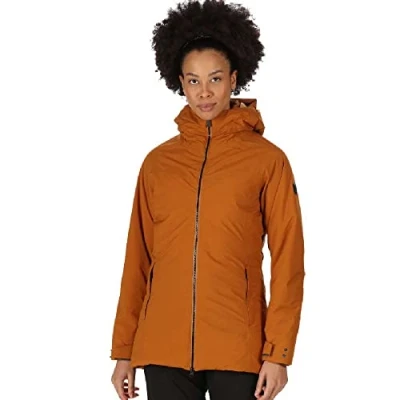 Image of Regatta Women&#039;s Sanda Ii Jackets Waterproof Insulated, CopperAlmond, 14 UK
