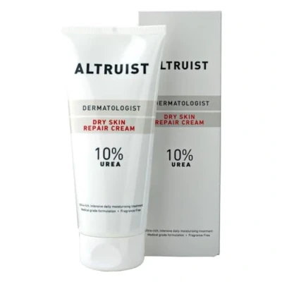Image of ALTRUIST. Dermatologist Dry skin Repair Cream 10% Urea Medical grade moisturiser with Glycerin and by Dr Andrew Birnie, suitable for sensitive 200 ml