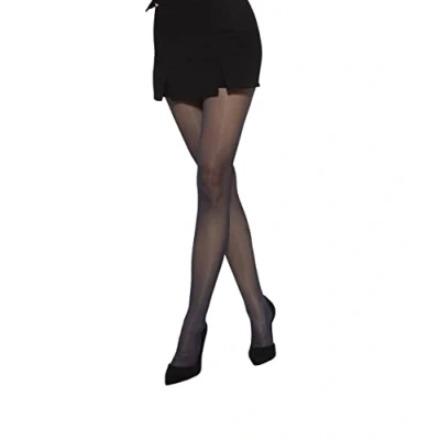 Image of MYCHICLEGS 20 DEN thin sheer tights navy blue T3
