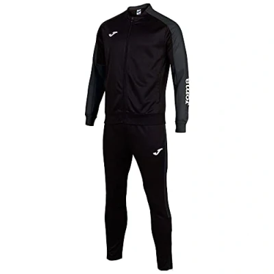 Image of Joma Men&#039;s Eco Championship Tracksuit, Black Anthracite, S