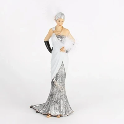 Image of Stunning Art Deco Figurine Charleston Lady Margaret