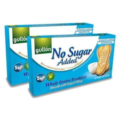 Image of Gullon breakfast yogurt biscuits with whole grains 7.76 oz