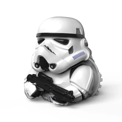 Image of TUBBZ Boxed Edition Stormtrooper Collectible Vinyl Rubber Duck Figure Official Original TV, Movies &amp; Video Games