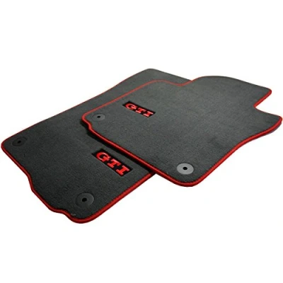 Image of Volkswagen 1K1061277PBRYJ Textile Floor Mat Set Premium Front, Anthracite