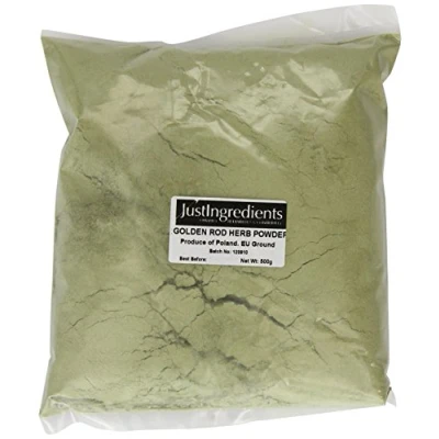 Image of JustIngredients Essentials Golden Rod Herb Powder 500 g (Pack of 2)