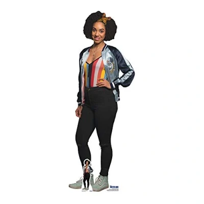 Image of DOCTOR WHO Bill Life Size Cardboard Cut Out Comes with Free Table Top Out, Multi Colour