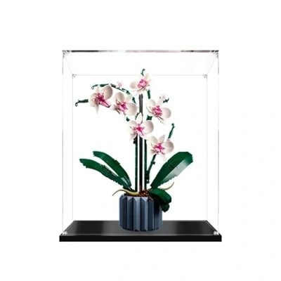 Image of Acrylic Display Case Box for Lego Orchid 10311 Building Blocks Model Set, (The NOT Included)(3mm)