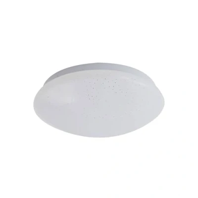 Image of Lindby LED ceiling light Janosch, white, Ø28cm, remote control