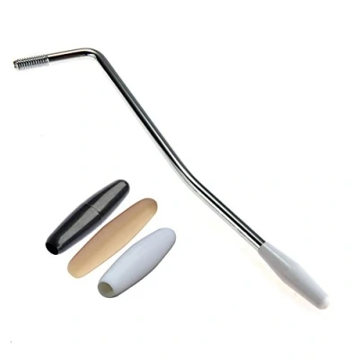 Image of WANDIC Tremolo Arm, 6mm Single Metal Whammy Bar with 3 Arm Tips Vibrato Crank Lever for Electric Guitar System