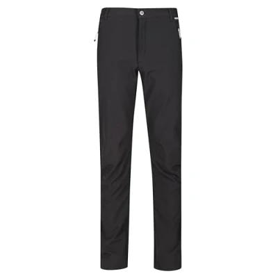 Image of Regatta Men&#039;s Geo Softshell Ii Pants, Ash, 36W Short UK