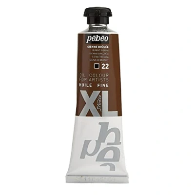 Image of Pebeo Pébéo Fine Oil XL 37 ml Brown Paint Burnt Sienna