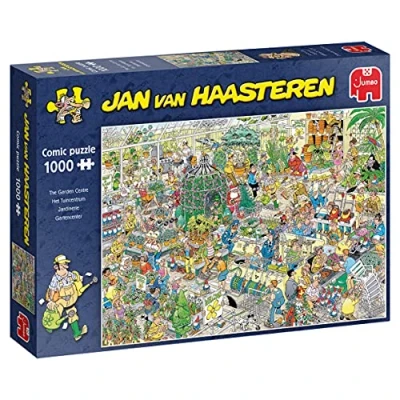 Image of Jumbo, Jan Van Haasteren Garden Centre, Jigsaw Puzzles for Adults, 1,000 piece