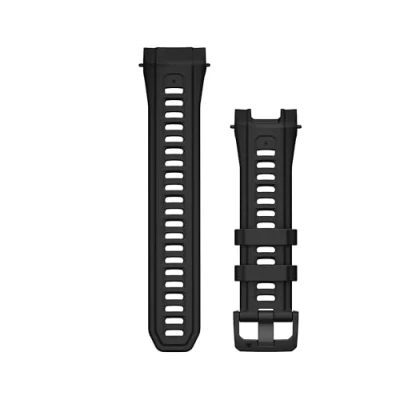 Image of Garmin Instinct 3 Silicone Strap Unisex, One Size, Black Watch Accessory for Running