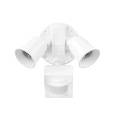 Image of Heath Zenith HZ 5411 WH Heavy Duty Motion Sensor Security Light, White