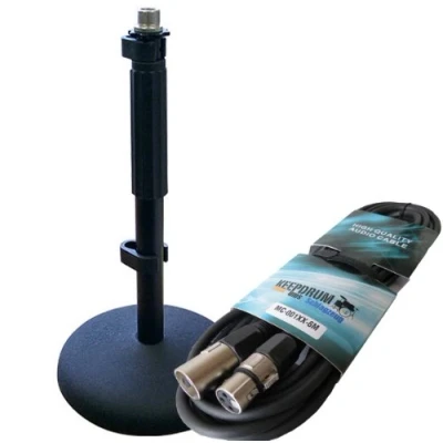 Image of Rode DS1 Table Tripod Stand + Keepdrum XLR Microphone Cable