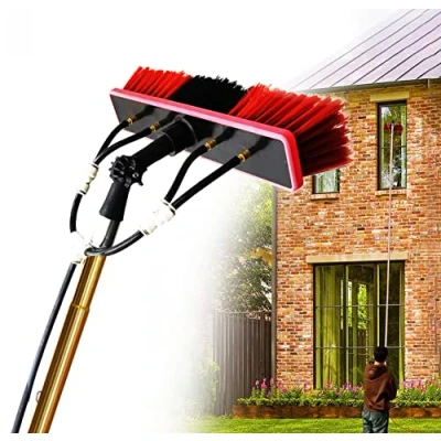 Image of 12m/40ft Telescopic window Cleaner conservatory Roof cleaner/Water Fed Extendable Brush, Cleaning equipment/Window Clean,Window Kit, Tools,Telescopic Pole with 20m water