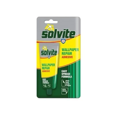 Image of Solvite Wallpaper Repair Adhesive Standard Tube 56g (368890)