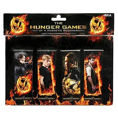 Image of NECA The Hunger Games Movie Bookmarks Magnetic