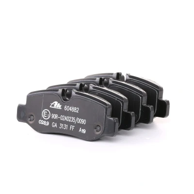 Image of 4474200120, 4474200320, 4474206700, A4474200120, A4474200320 Brake pad set ATE 13.0460 4882.2 prepared for wear indicator, excl. warning contact