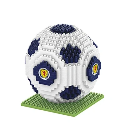Image of FOCO Officially Licensed BRXLZ Football Team Scotland SFA Logo Building Set 3D Construction Toy