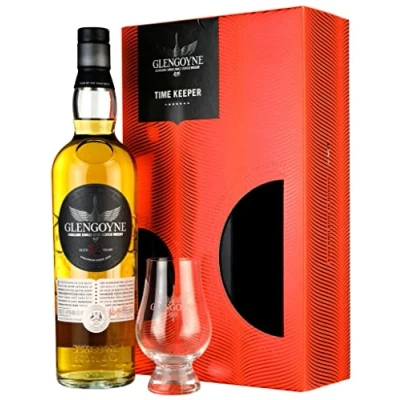 Image of Glengoyne 12 Year Old Highland Single Malt Scotch Whisky Gift Pack with Tasting Glass 70cl