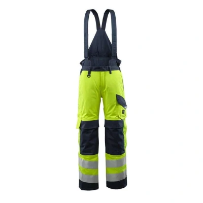 Image of Mascot Renens Winter Trousers Hi Visyellow/Dark Navy (2XL)
