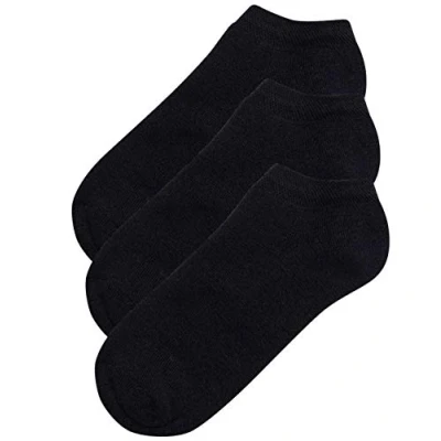 Image of SX174 N Acrylic Brushed Thermal Trainer Socks Navy 4 6 Pack