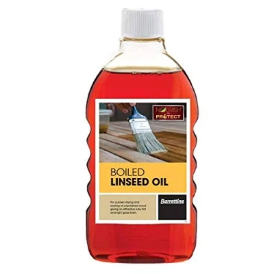 Image of Nourish &amp; Protect OIBL.50 500 ml Boiled Linseed Oil, Natural