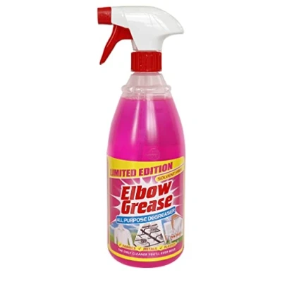 Image of Elbow Grease Pink All Purpose Degreaser 1L Xtra Large Spray Bottle, Multi Use Cleaner 1 L (Pack Of 1)