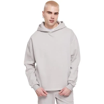Image of Urban Classics Loose Hoodie, Men&#039;s, Size: 3XL, Lightasphalt