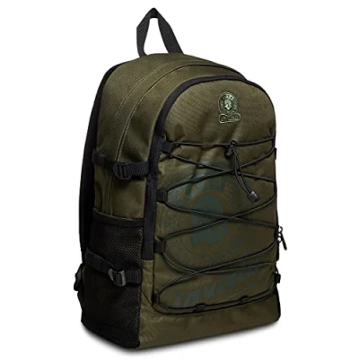 Image of Invicta Single Compartment Backpack, Active, Army Green, School and Leisure