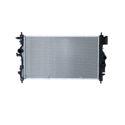 Image of 1300346, 13393983, 39074655 Engine radiator NRF 59281 680mm 389mm 26mm with seal ring Brazed cooling fins VAUXHALL: Astra Mk6, ZAFIRA Mk3