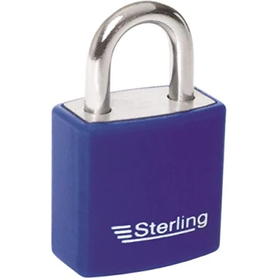 Image of Sterling APL022P APL Padlock, Red/Blue, 20mm