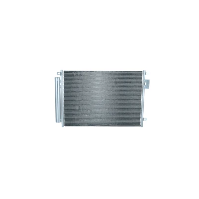 Image of 51786211, 51930033 Condenser NRF EASY FIT 35753 with gaskets/seals dryer 11,8mm 8,8mm Aluminium 506mm FIAT: 500 C Convertible