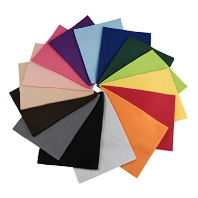 Image of Trimits Craft Acrylic Felt Pack, 15 Assorted Colours, 30 x 23 cm