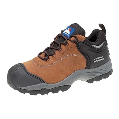 Image of Himalayan Men 4105 Safety Shoes, Brown (Brown 003), 9 UK