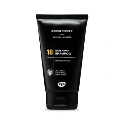 Image of Green People for Men No.10 Itch Away Shampoo 150ml Natural and Organic Herbal with Dry, Itchy or Flaky Scalp Silicone Free SLS Men’s Hair Care Cruelty Vegan