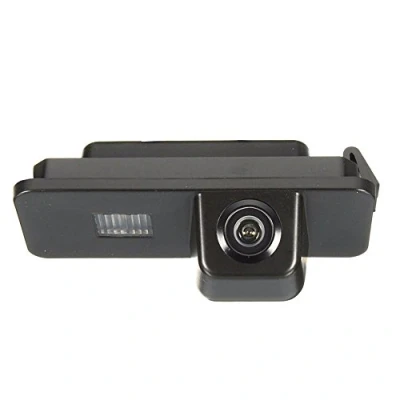 Image of Navinio Rear View Back Up Reverse Parking Camera in License Plate Lighting (NTSC) for VW NEW Beetle PASSAT CC 4D PHAETON SCIROCCO POLO GOLF