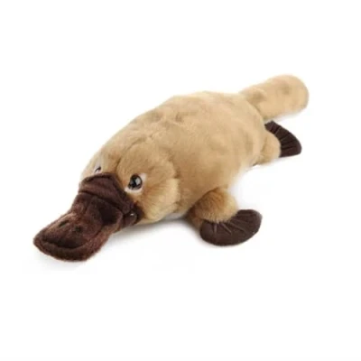 Image of lilizzhoumax Simulation Platypus Plush Toy 35cm/14, Cute Realistic Stuffed Animal Wild Toy, Super Soft Home Decoration Toys, Gift for Friends and Kids