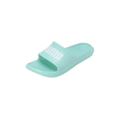 Image of PUMA Men&#039;s DIVECAT V2 LITE Slide Sandal, Electric Peppermint White, 3 UK
