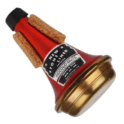 Image of Humes &amp; Berg Mute New Stone Lined Symphonic Straight 115C Piccolo Trumpet