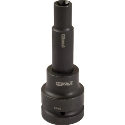 Image of KS Tools 450.0451 3/4&quot; impact bit socket, TX E, long, E18