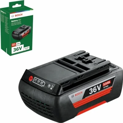 Image of Bosch F016800474 36 V 2.0 Ah Lithium Ion Battery for System Tools, Green