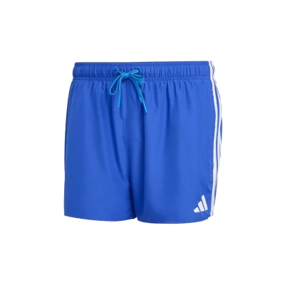 Image of adidas Sportswear 3 Stripes Swimming shorts Semi lucid blue white, Men&#039;s, Size: 3XL, white