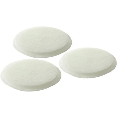 Image of First4spares Compatible White Round Post Motor Filter Pads to fit Dyson DC07 and DC14 Vacuum Cleaners (Pack of 3)