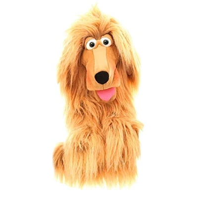 Image of Living Puppets W137 Lulu the Lady of Dog Hand Puppets, Multi Colour