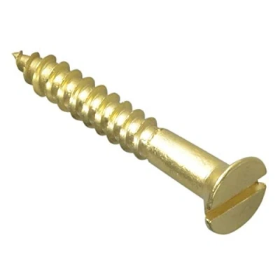 Image of ForgePack Wood Screws Solid Brass 1 1/4&quot; x 8 Pack 12