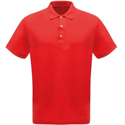 Image of Regatta TRS143 42D40 Cls 65/35 X Small Classic Polo Shirt, Red