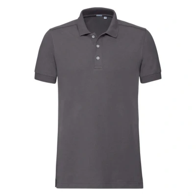 Image of Russell 566M men&#039;s Polo shirt in Grey