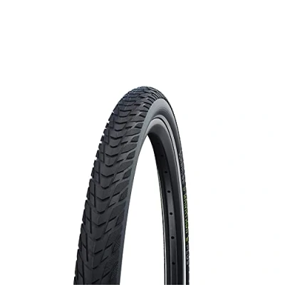 Image of Schwalbe Unisex&#039;s Marathon E Plus Perf, Smart DualGuard, TwinSkin Tyres, Black, 37SW622MEPZR